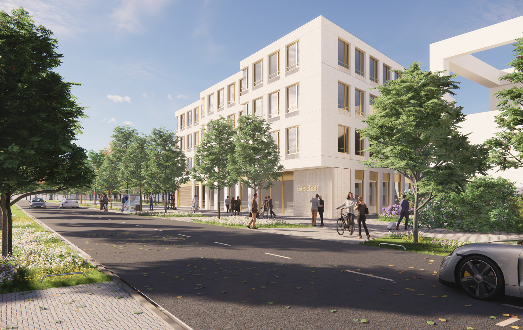 Büro trifft auf Showroom im Münchener Osten