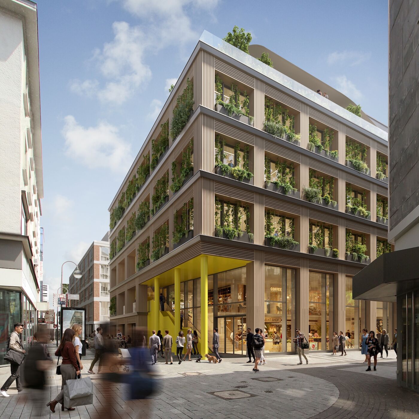 Baugenehmigungen für Projekte Mantelhaus und Hohe Straße