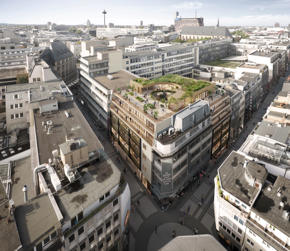Baugenehmigungen für Projekte Mantelhaus und Hohe Straße