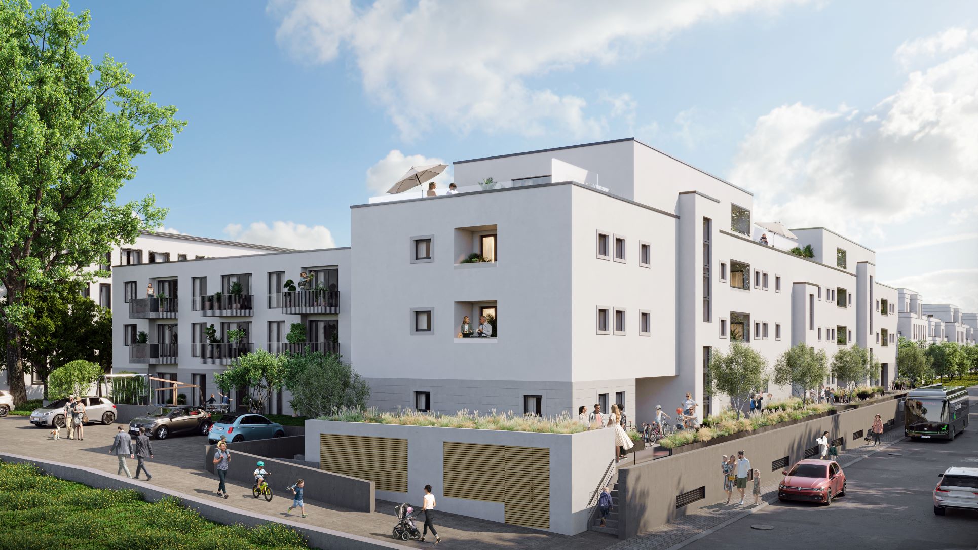 ehret+klein realisiert neues Wohnquartier mit Kita