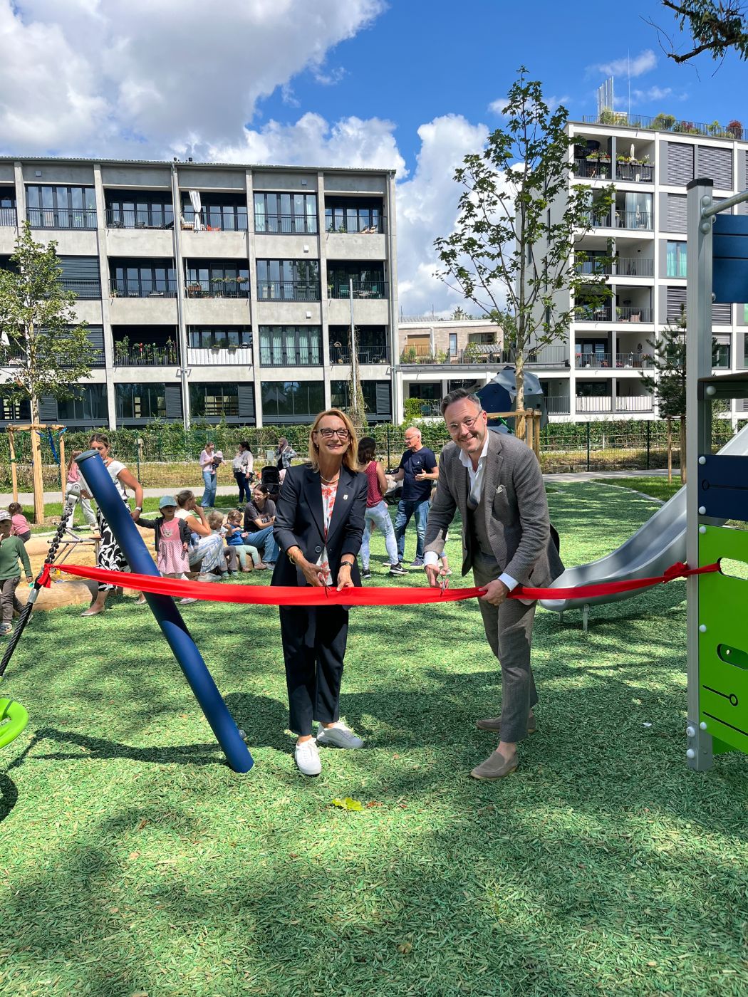 Spielplatz und Trockenbiotop: Neue Impulse für Quartier Am Papierbach
