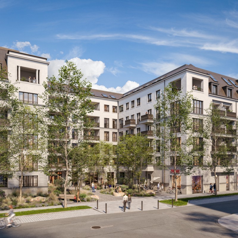 Pembroke und Ehret+Klein AG legen Grundstein für 186 neue Mietwohnungen in München