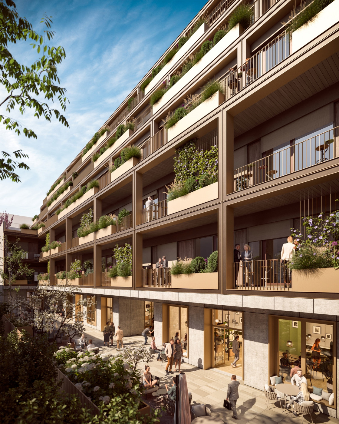 KIRKBI und ehret+klein feiern den Baufortschritt am Franz Marc Quartier